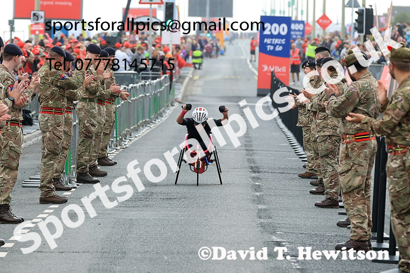Great North Run Wheelchair, 2025 AJ Bell Great North Run. Photo: David T. Hewitson/Sports for All Pics
